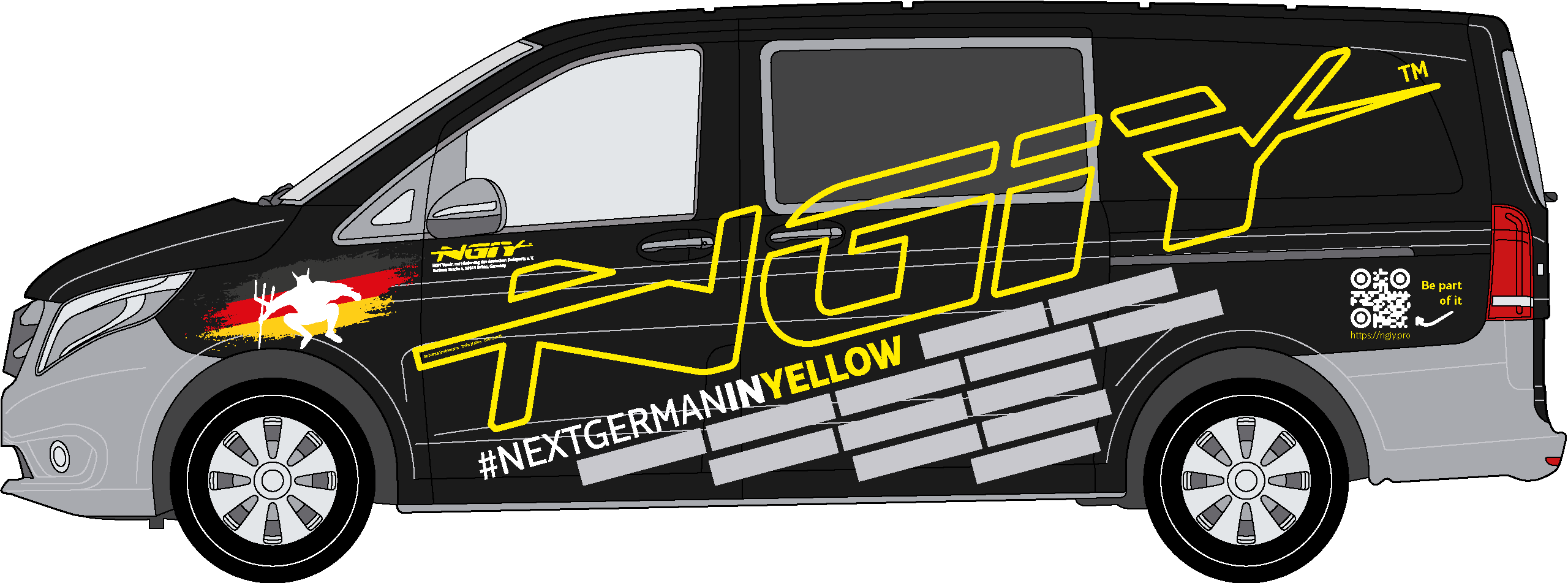 NGIY™ Van - Werbeplätze