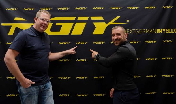 At the forefront of the mission to win the yellow jersey: President Robert Förstemann (right) and Vice President Bernd Sudhoff